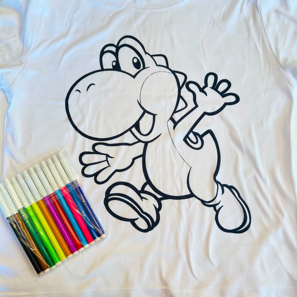 Coloring shirts